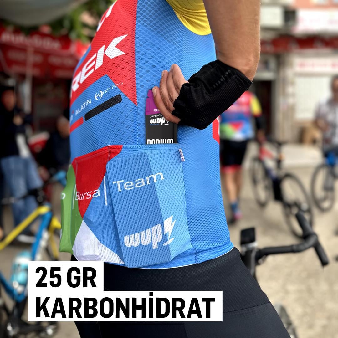 WUP Podium Enerji Jeli, Berry Mix, 15 Saşe 42 gr