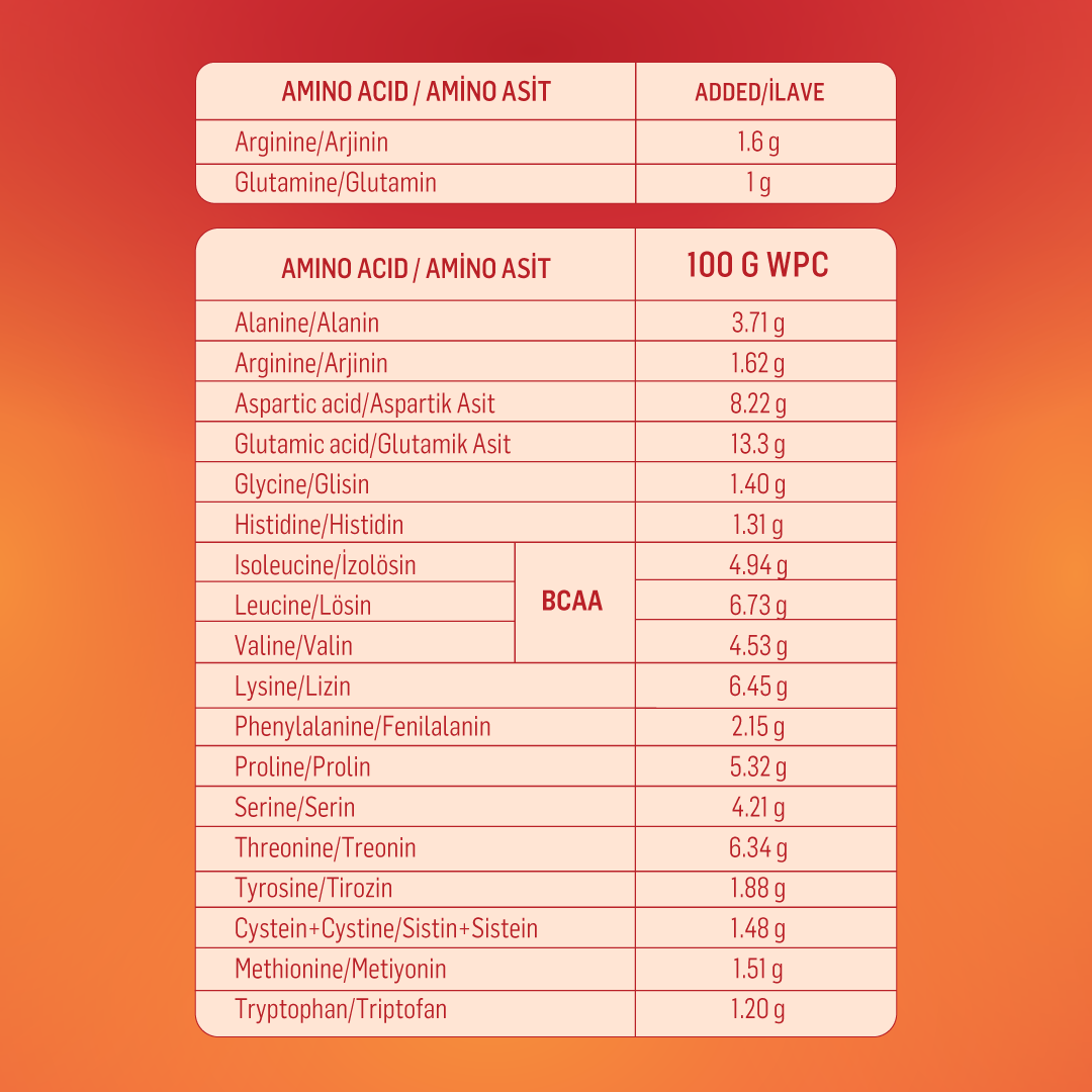 WUP Whey Protein, B1-B6-B12-C, Arjinin, Glutamin, Doğal Kakao, Çikolata, 576 gr 16 Servis