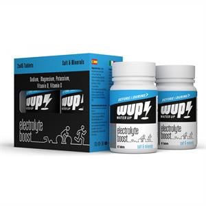 WUP Electrolyte Boost, 45x2 Tuz ve Elektrolit Hapı, Çiğneme Tableti, Aromasız