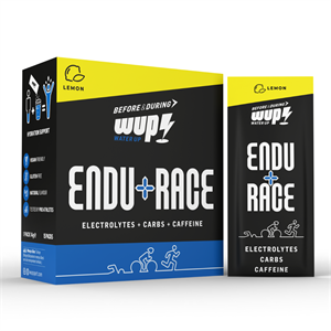 WUP Endu+Race, Yoğun Elektrolit, Kafeinli, Limon Aromalı, 15 Saşe Toz Efervesan