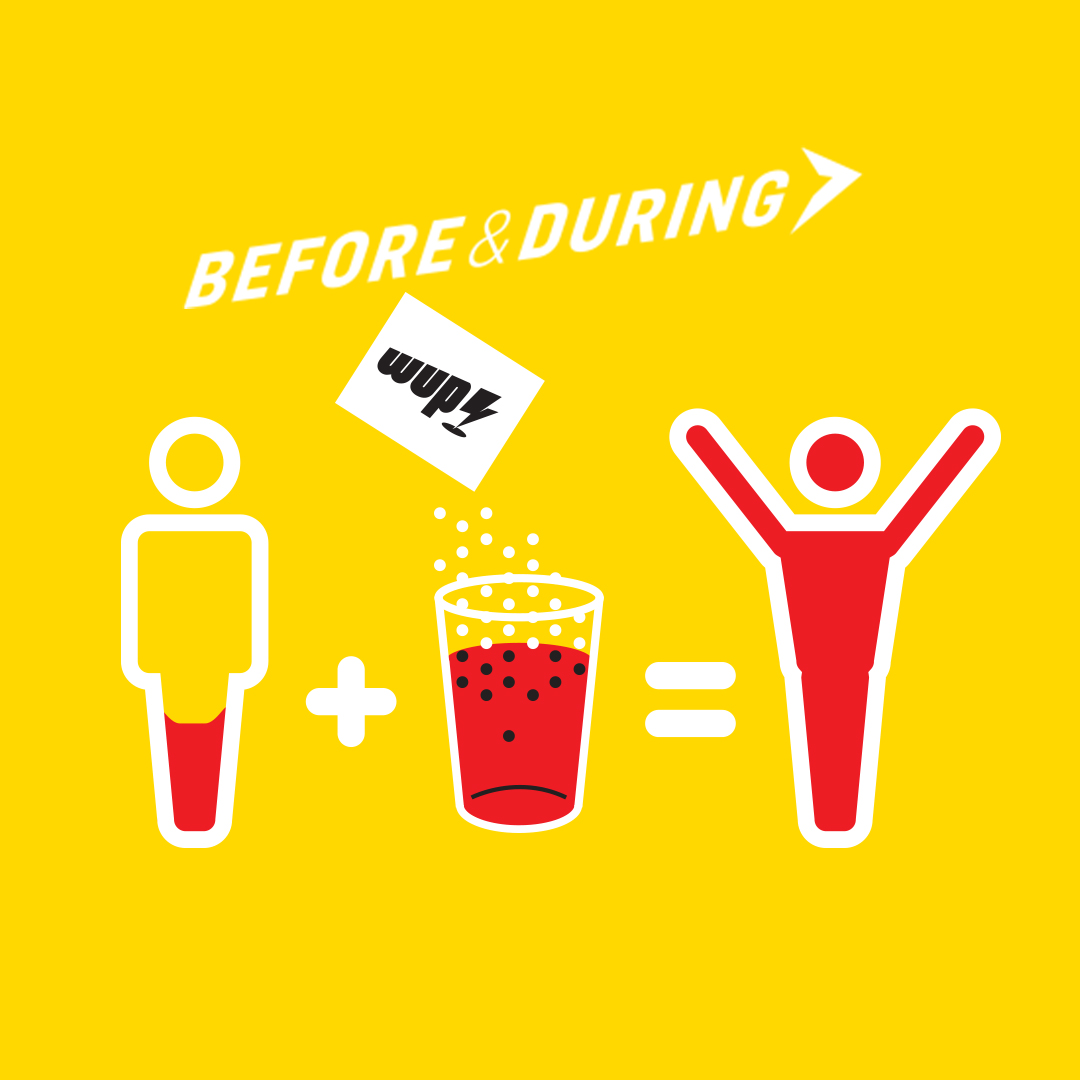 WUP Carb3+ Lemon 24 Packs Effervescent Powder