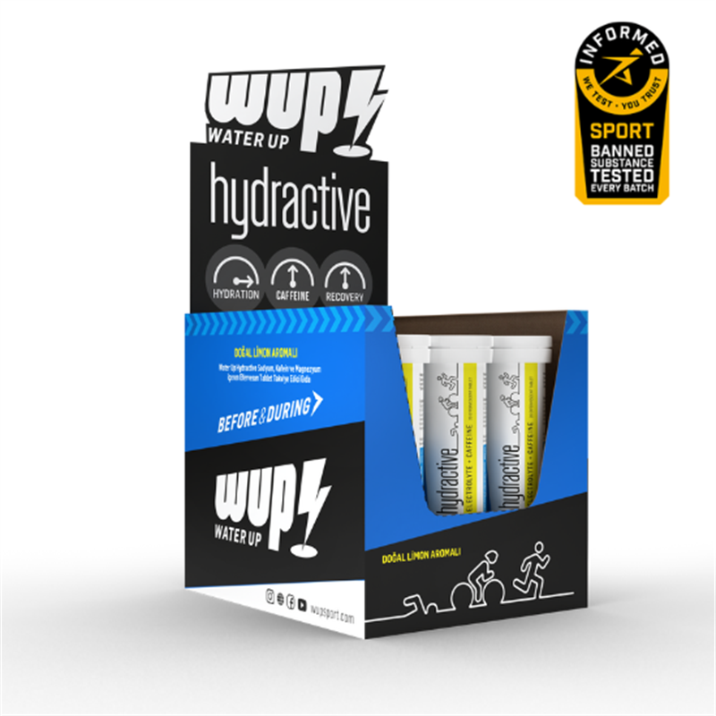 WUP Hydractive Limonlu 12x20 Efervesan Tablet