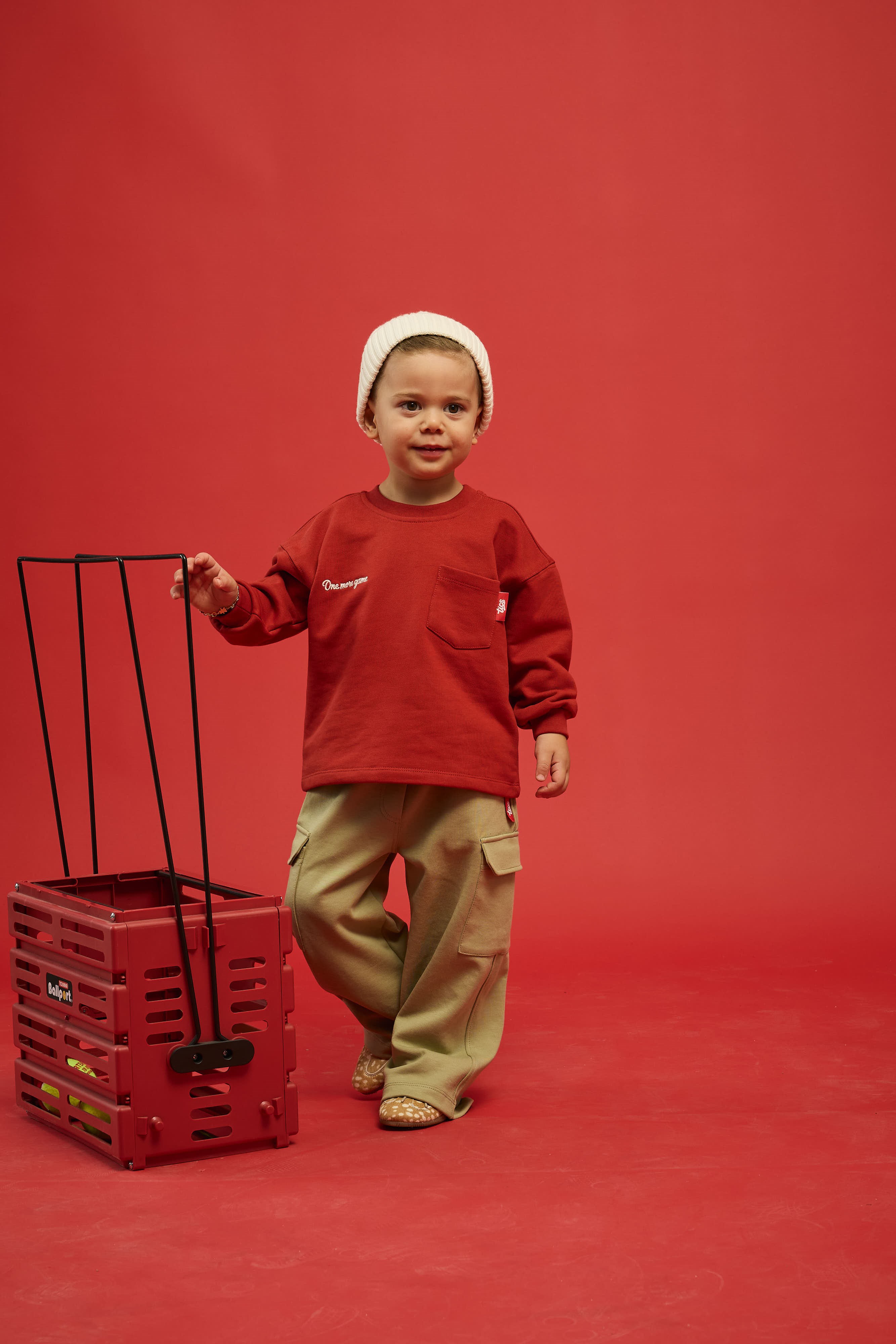 Scout Cepli Sweatshirt, Kırmızı