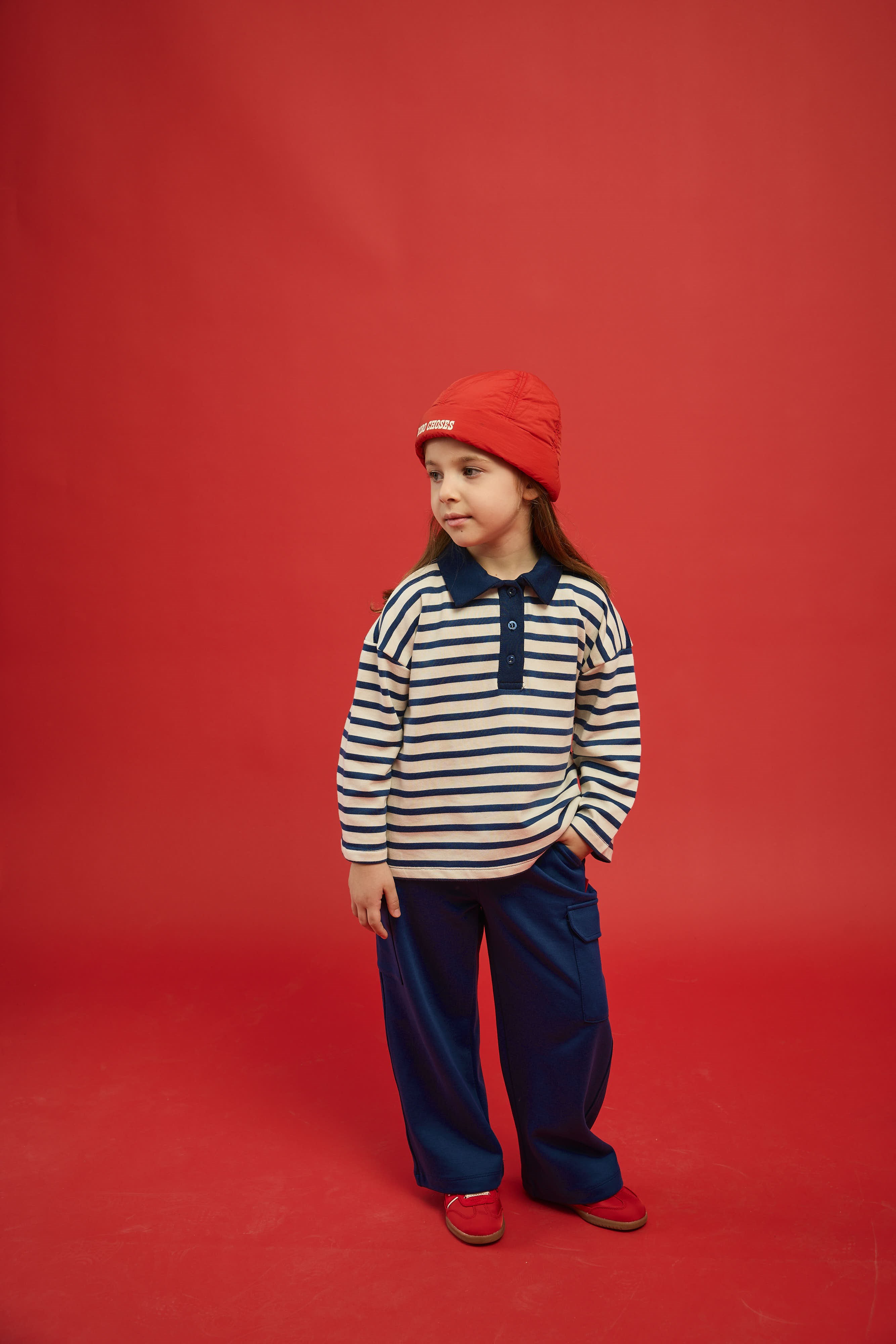 Sunbeam Polo Yaka Sweatshirt, İndigo