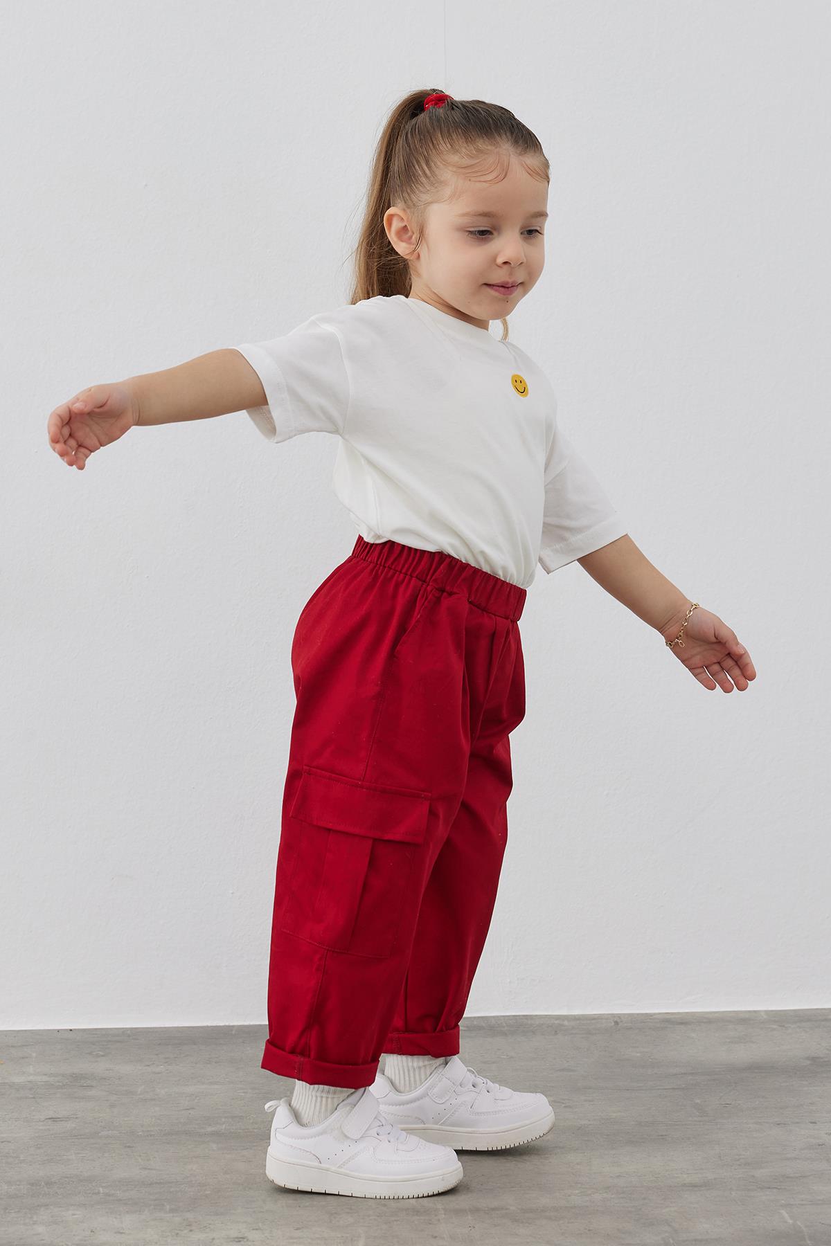 Bordo Kargo Pantolon