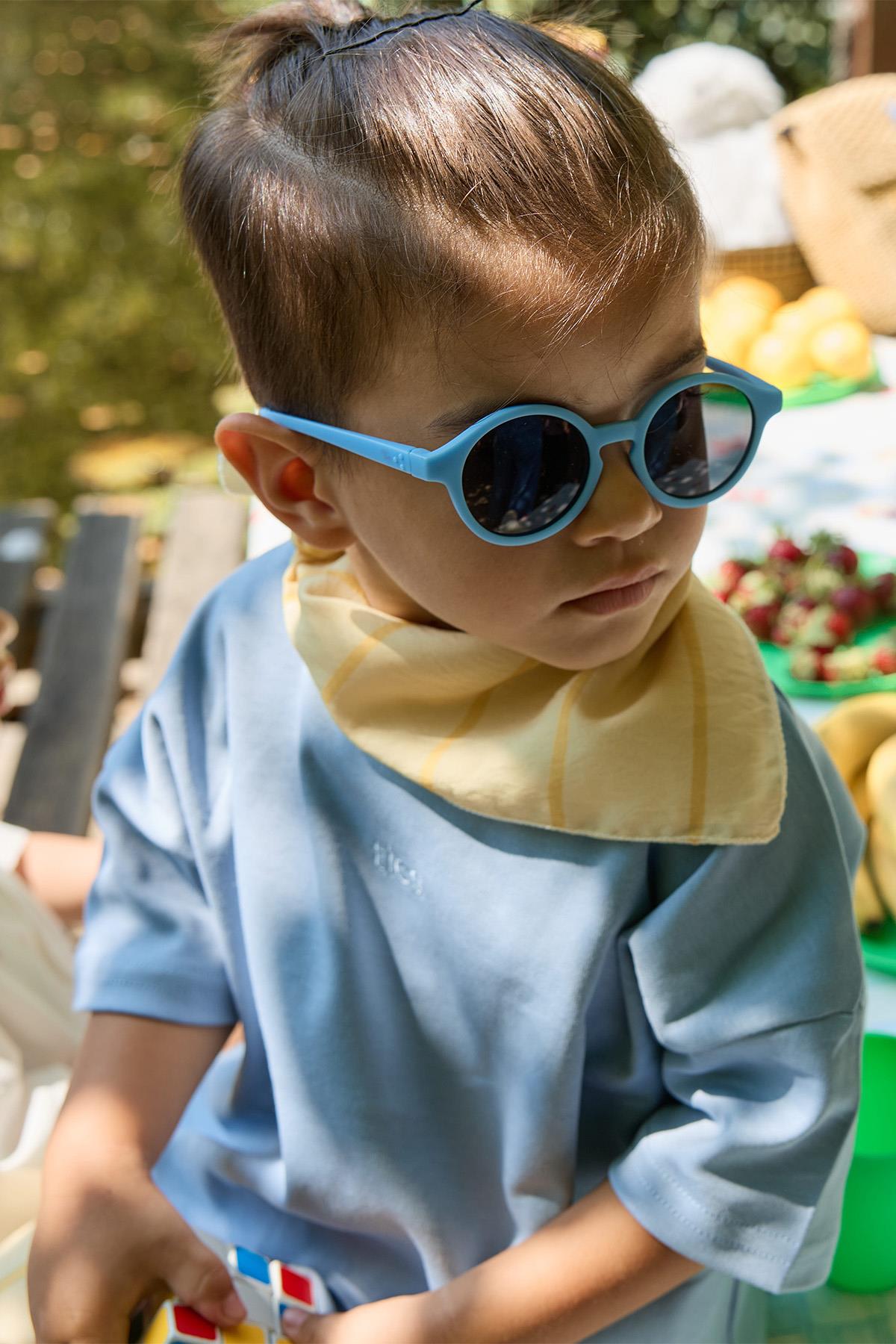 Lemon Çizgili Fular