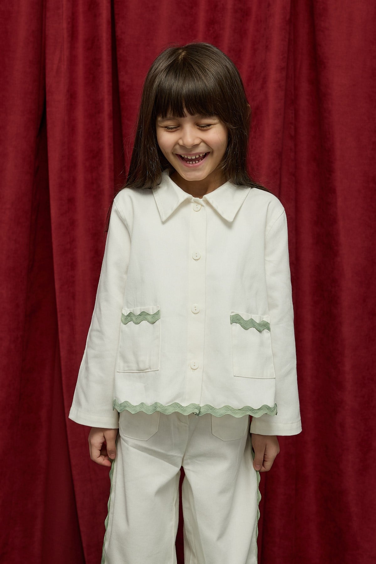 Loop Ceket Takım - ekru