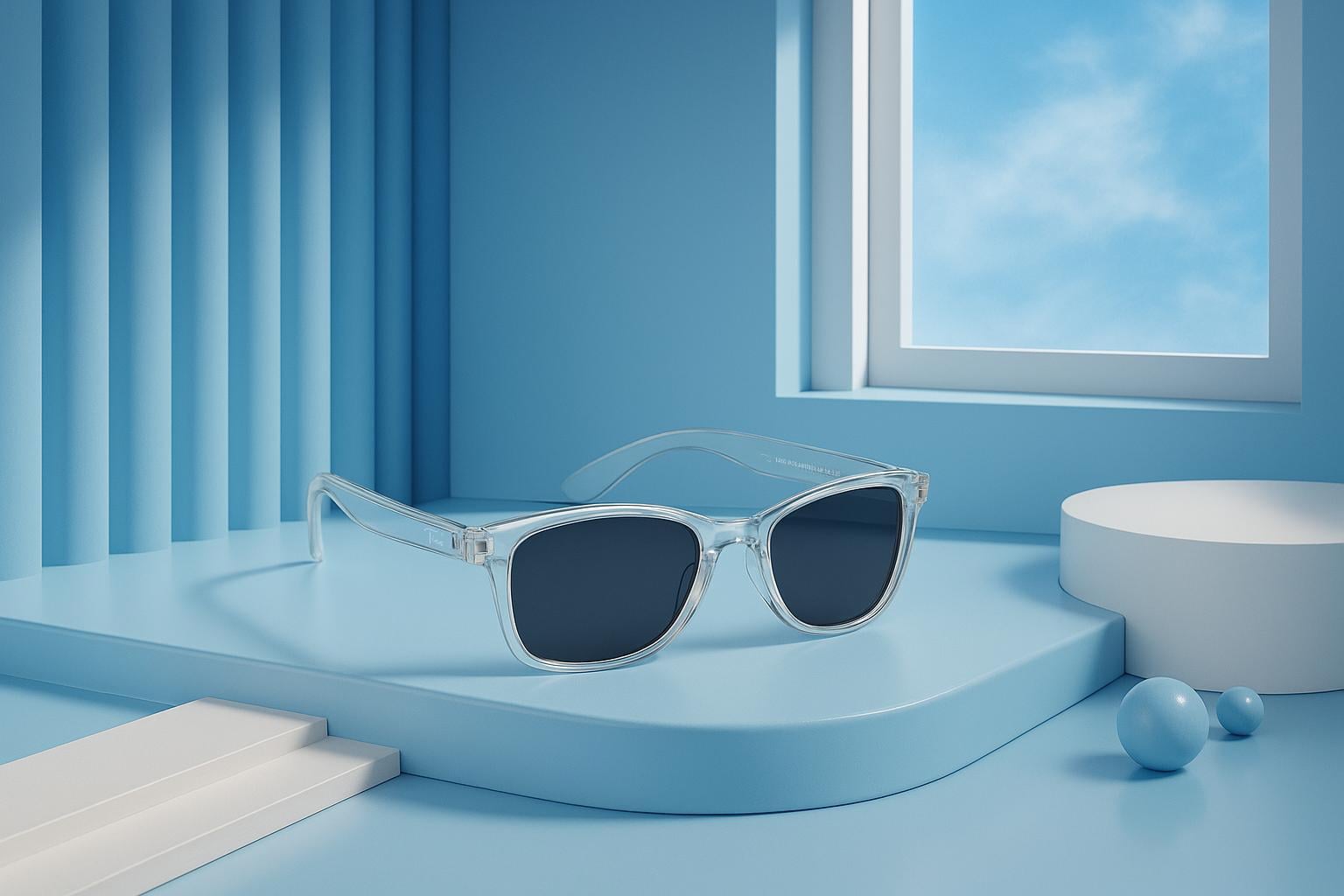 TİNY Güneş Gözlüğü -şeffaf