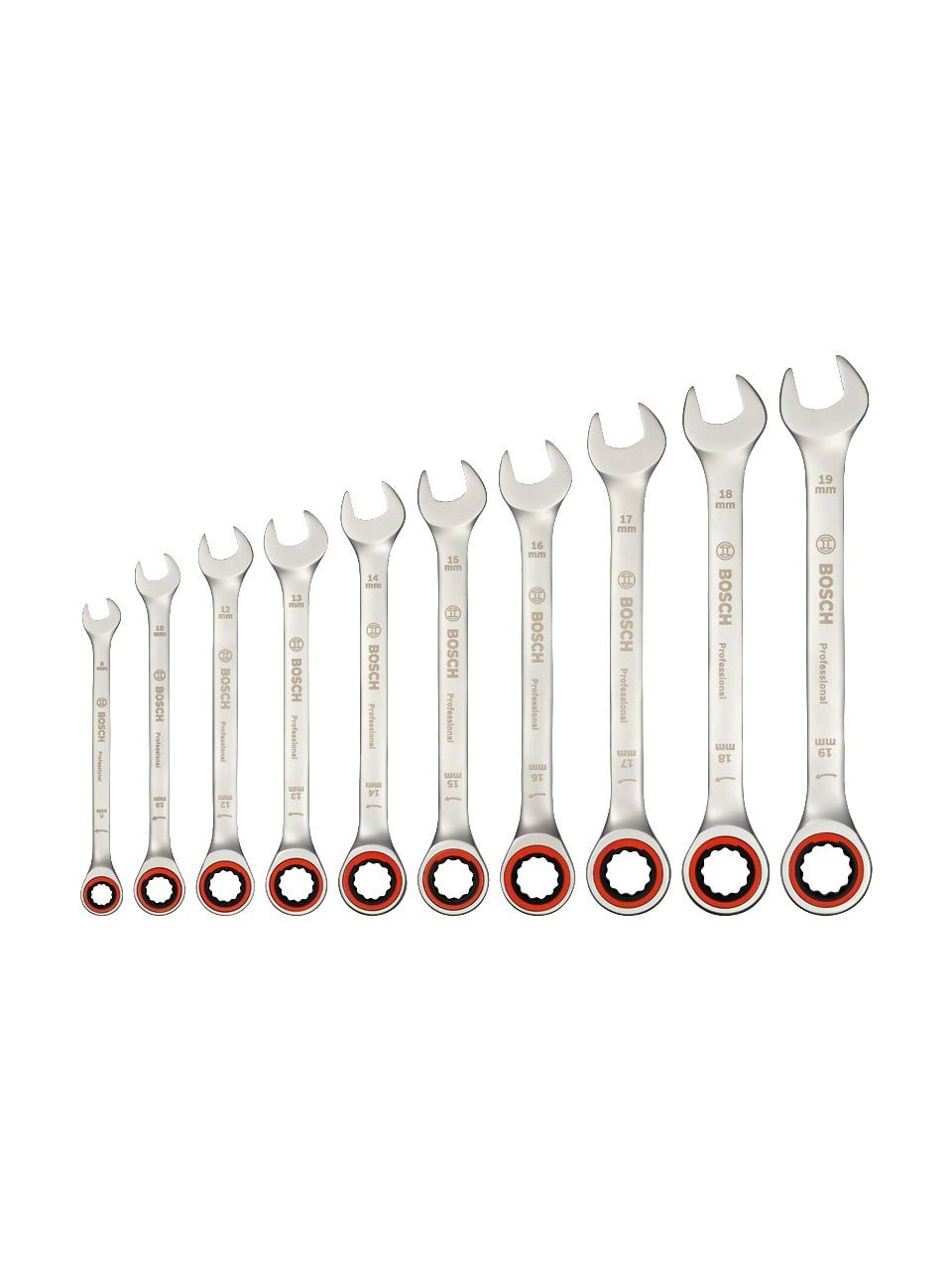 10 PARÇA CIRCIR KOMBİNE ANAHTAR TAKIMI 1600A02AU0 BOSCH
