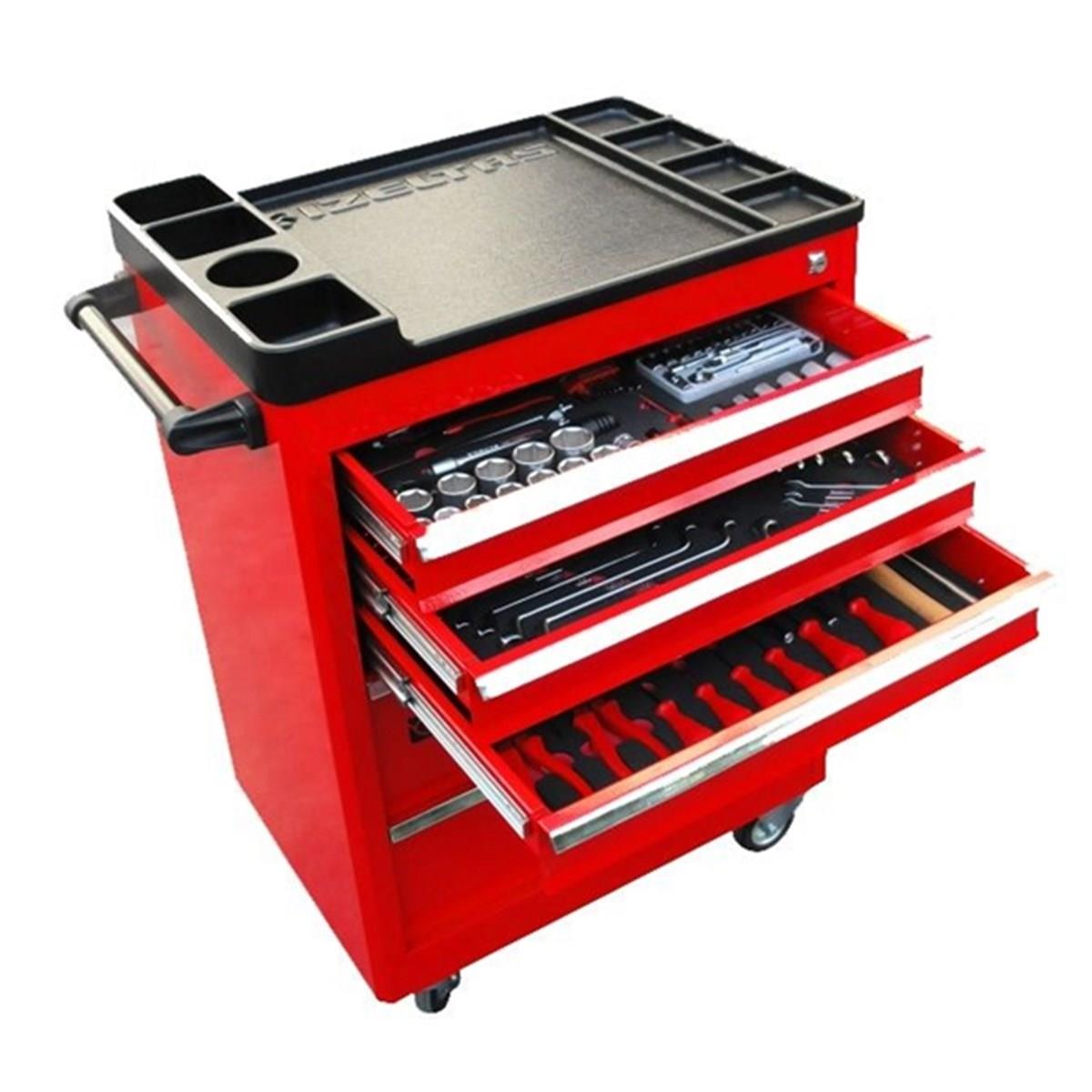 96 PARÇA 5 ÇEKMECELİ TREND TAKIM DOLABI İZELTAŞ