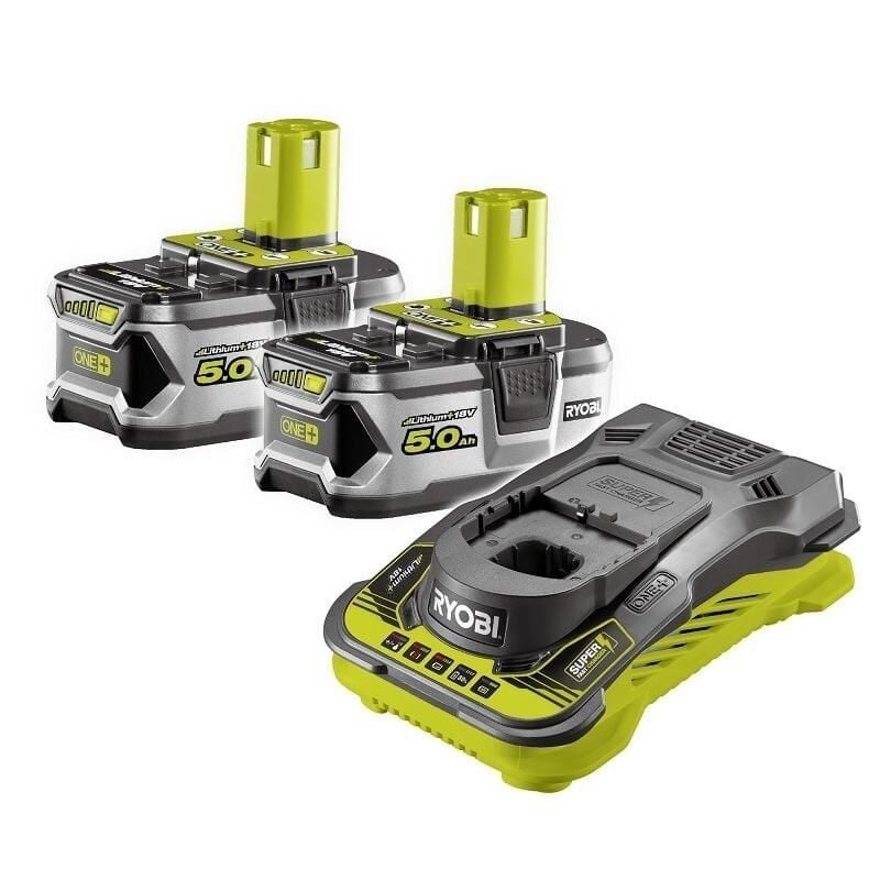 RC18150-250 18V 2X5.0AH AKÜ+ŞARJ CİHAZI PAKET RYOB