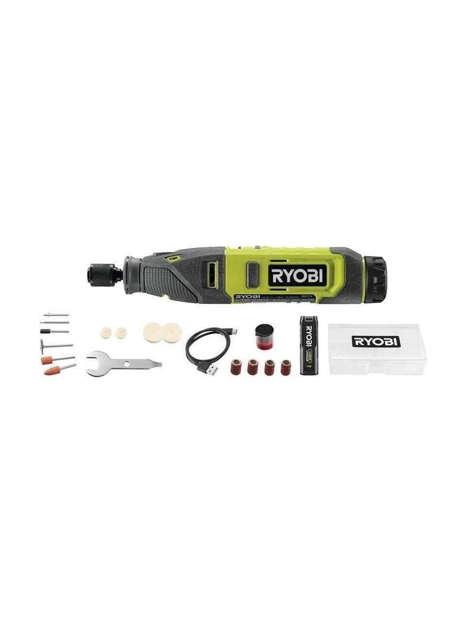 RRT4-120GA15 AKÜLÜ GRAVÜR SETİ 15 PARÇA RYOBİ