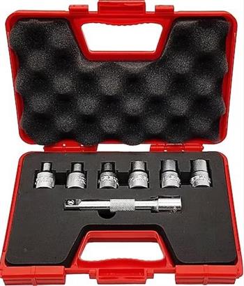 1/2 7Lİ STAR TORX LOKMA TAKIMI İZELTAŞ
