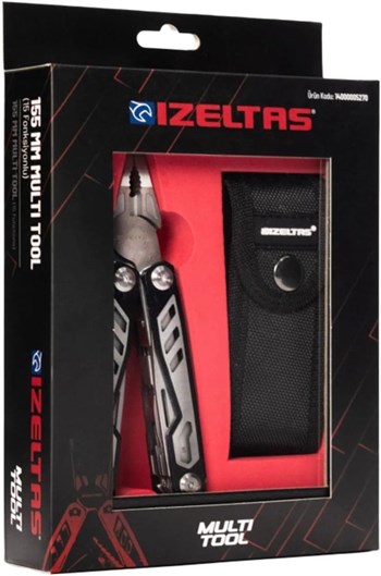 155MM MULTİTOOL 15 FONSİYONLU PENSE SETİ İZELTAŞ