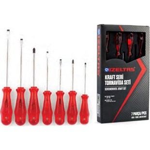 7Lİ KRAFT SERİ TORNAVİDA TAKIMI İZELTAŞ