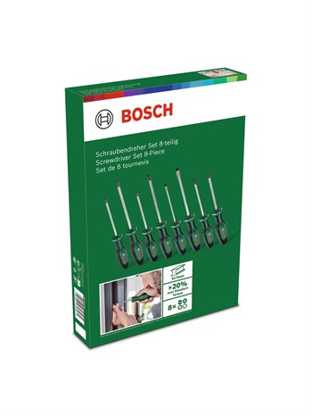 8 PARÇA TORNAVİDA SETİ 1600A02BX8 (YEŞİL) BOSCH