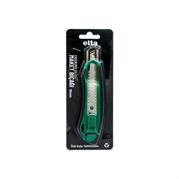 ERGONOMİK KİLİTLİ  MAKET BIÇAĞI 18MM ELTA