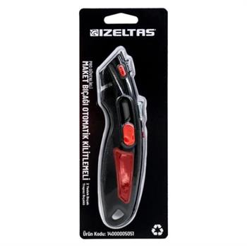 PRO GÜVENLİKLİ OTO. KİLİTLİ TRAPEZ MAKET BIÇAĞI İZ