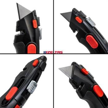 PRO GÜVENLİKLİ OTO. KİLİTLİ TRAPEZ MAKET BIÇAĞI İZ