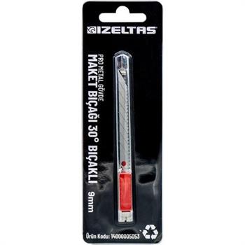PRO METAL GÖVDE AÇILI MAKET BIÇAĞI 9MM İZELTAŞ