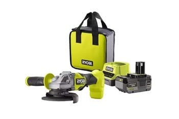 RAG18X-1C40S AKÜLÜ KÖMÜRSÜZ AVUÇ TAŞLAMA RYOBİ