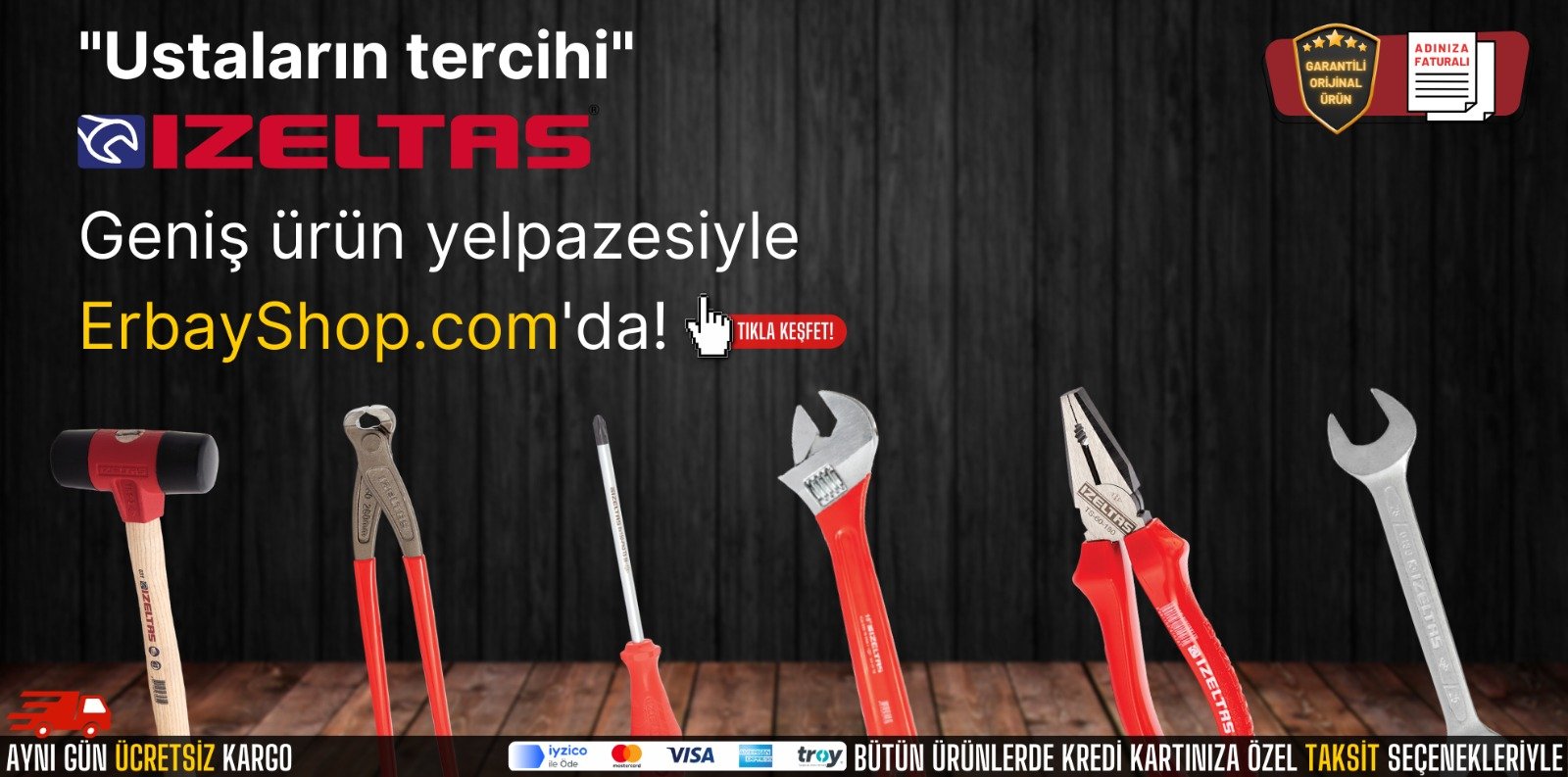 İzeltaş Usta İşi El Aletleri