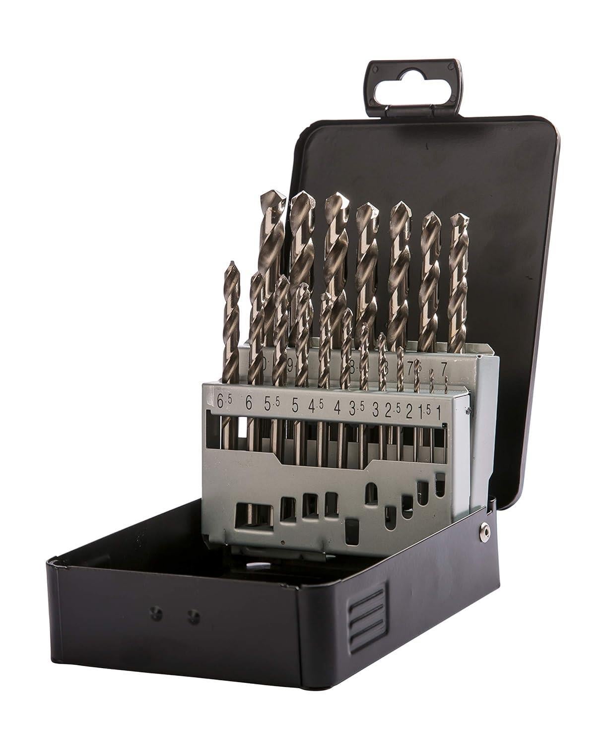 19 PARÇA HSS TAŞLANMIŞ  MATKAP UCU SETİ KA013190 L