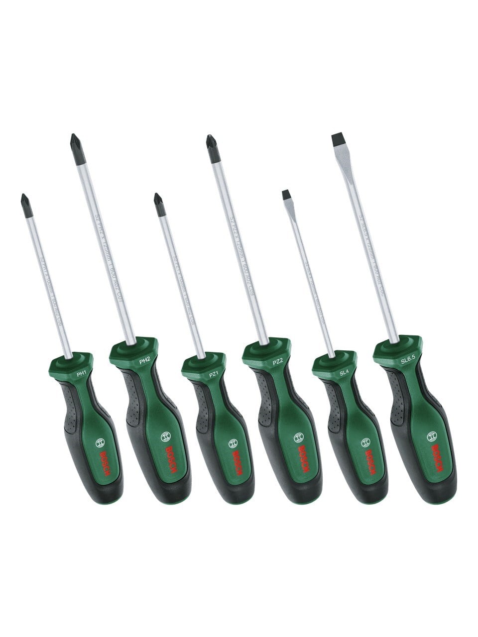 6 PARÇA TORNAVİDA SETİ 1600A02BX7 (YEŞİL) BOSCH