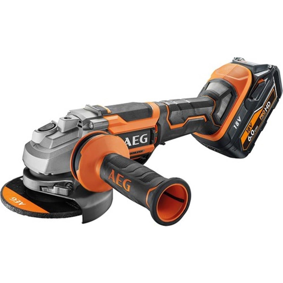 BEWS 18-125BLPX-602 AKÜLÜ KÖMÜRSÜZ TAŞLAMA AEG