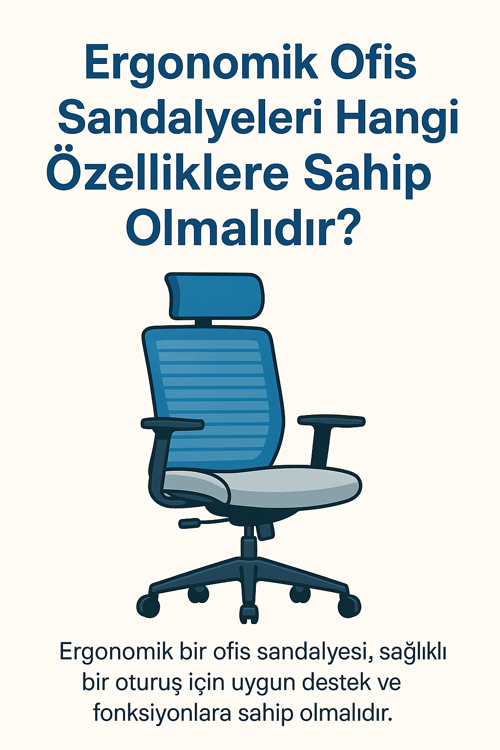 Ev Ofisi İçin En Doğru Çalışma Koltuğu Nasıl Seçilir?