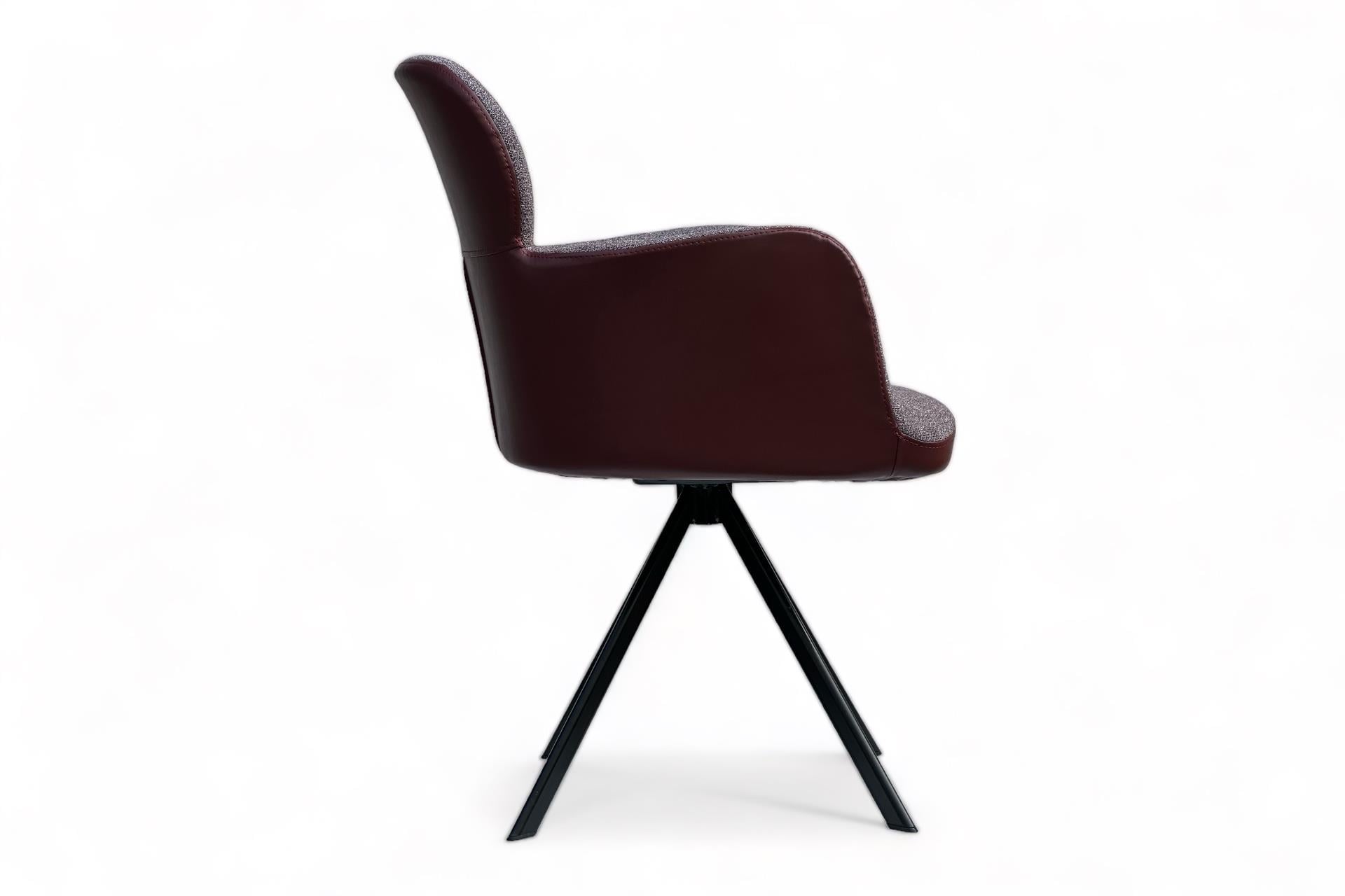 Sancak Roll Bekleme Sandalyesi , Bordo | Ofis Sandalyesi