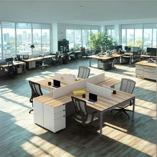 Sancak, Vega Yüksek Kesonlu Dörtlü Çalışma Masası