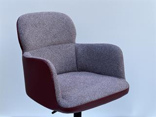 Sancak Roll Bekleme Sandalyesi , Bordo | Ofis Sandalyesi