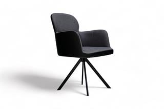 Sancak Roll Bekleme Sandalyesi , Siyah Antrasit | Ofis Sandalyesi