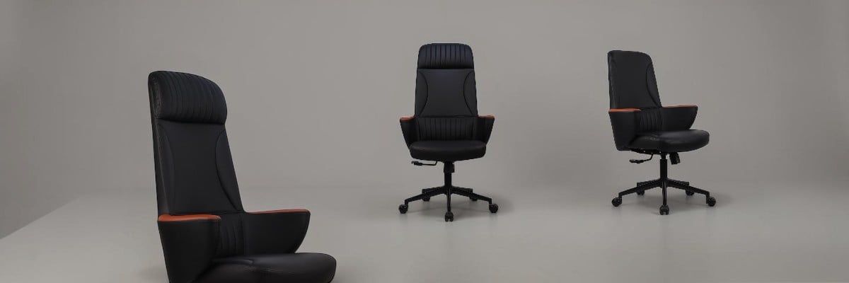 Sancak Dolphin Yönetici Koltuğu deri kaplamalı ergonomik ofis koltuğu