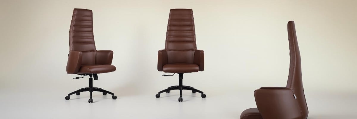 Sancak Morani Yönetici Koltuğu deri kaplamalı ergonomik ofis koltuğu