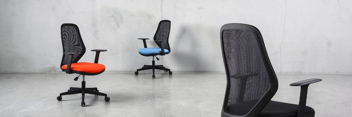 Sancak Quadro Çalışma Koltuğu renkli fileli ergonomik ofis sandalyesi