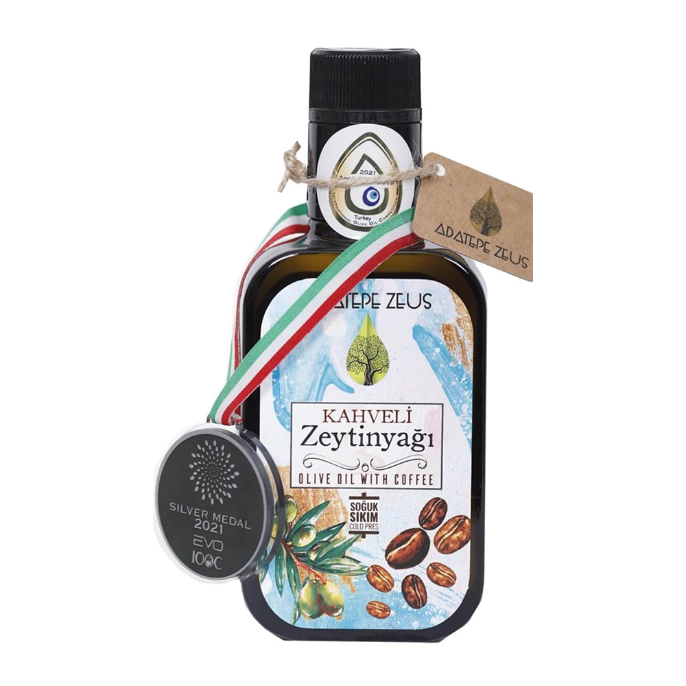 Kahveli Soğuk Sıkım Zeytinyağı 250 ml
