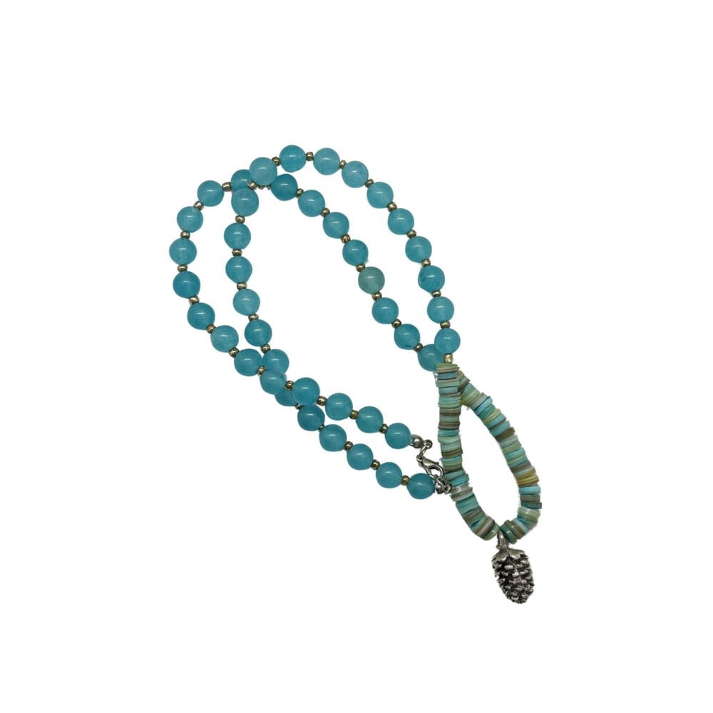 Maviçam - El Yapımı Kolye