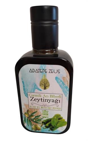 Çermik Acı Biberli Zeytinyağı 250 ml | Adatepe Zeus