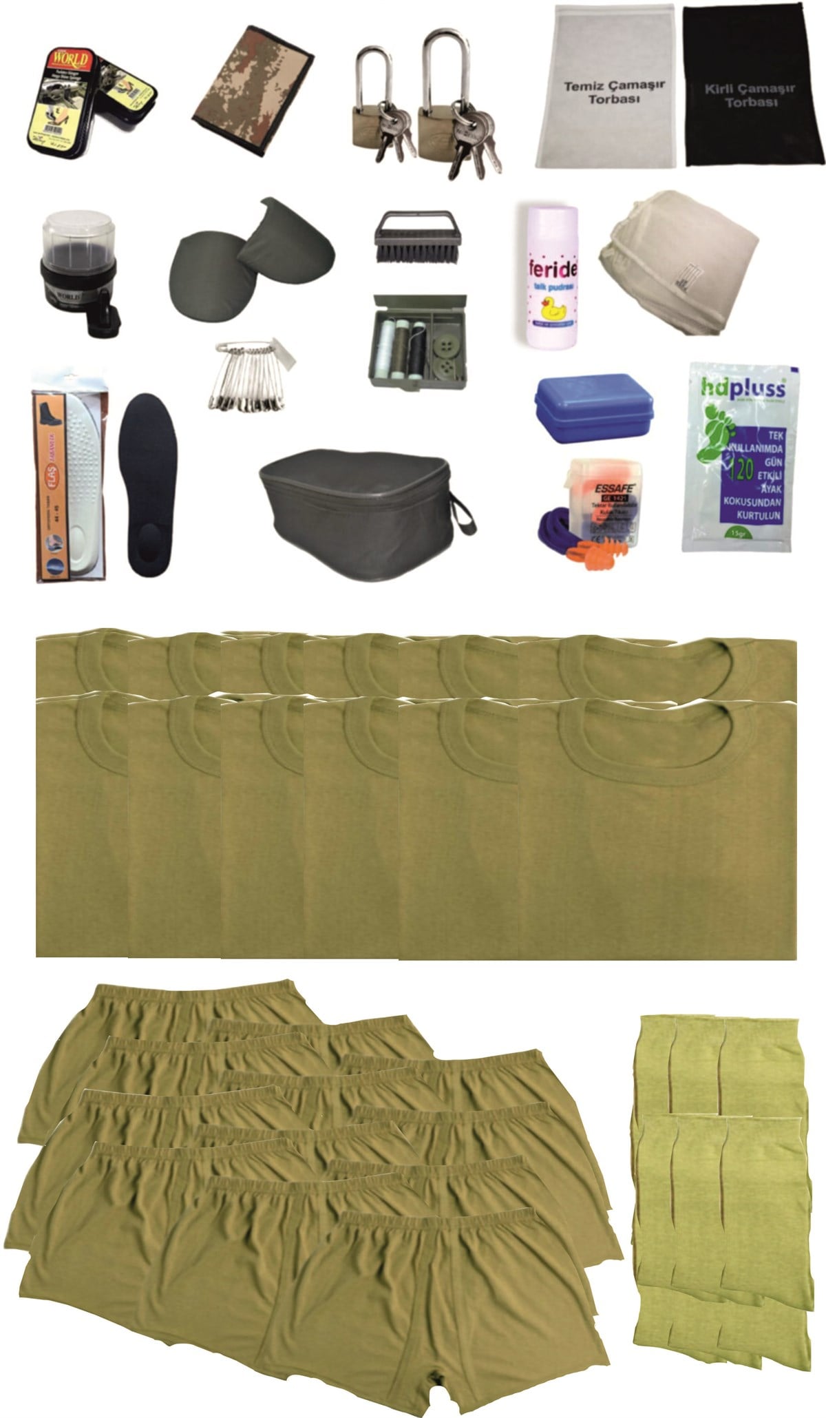 Acemi Asker Eko Paket 12'li