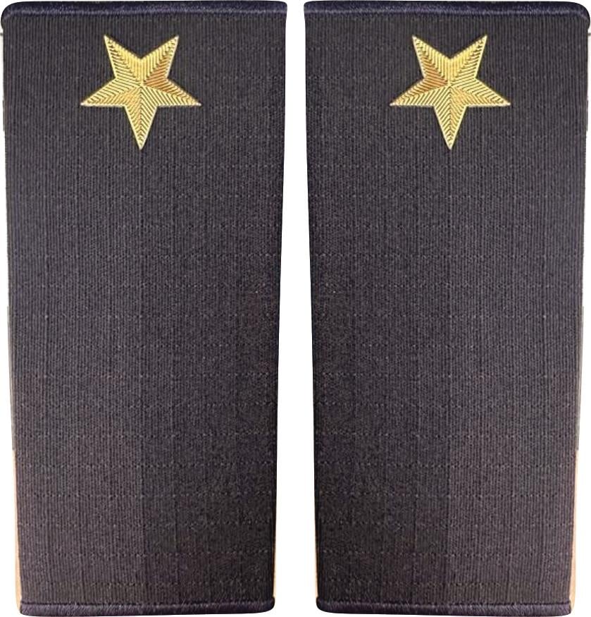 Asayiş Teğmen Rütbe Apolet