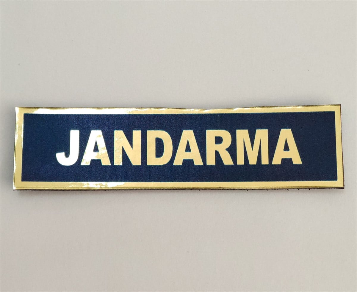 Jandarma Asayiş Jandarma Yazısı