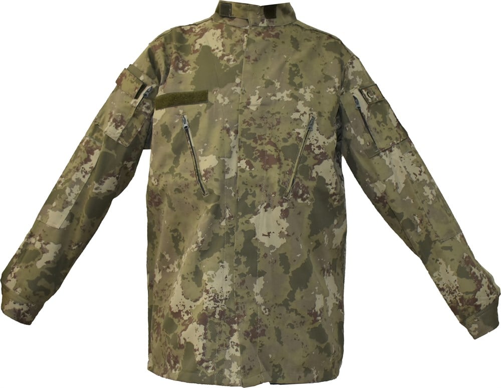 TSK YENİ TİP KAMUFLAJ UZUN KOL GÖMLEK