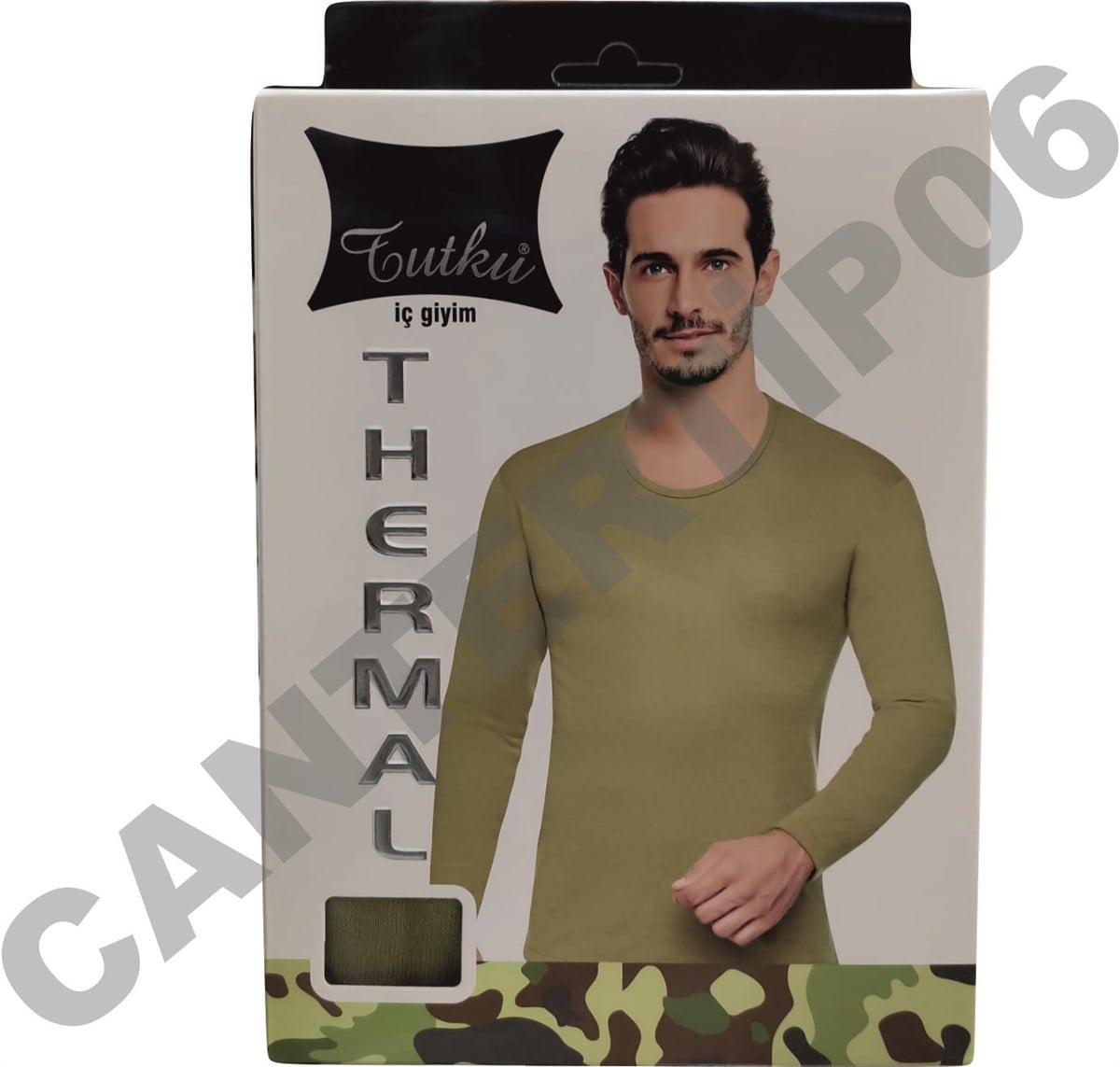 Tutku Termal İçlik Üst Yeşil