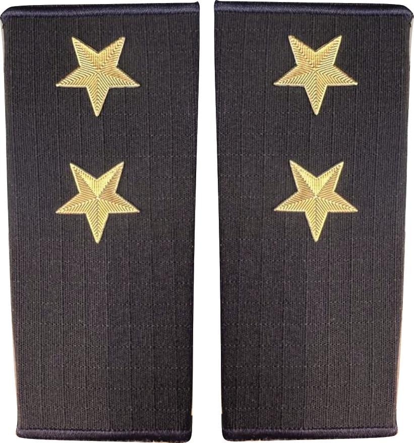 Asayiş Üsteğmen Rütbe Apolet