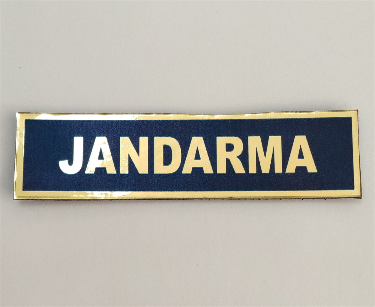 Jandarma Asayiş Jandarma Yazısı
