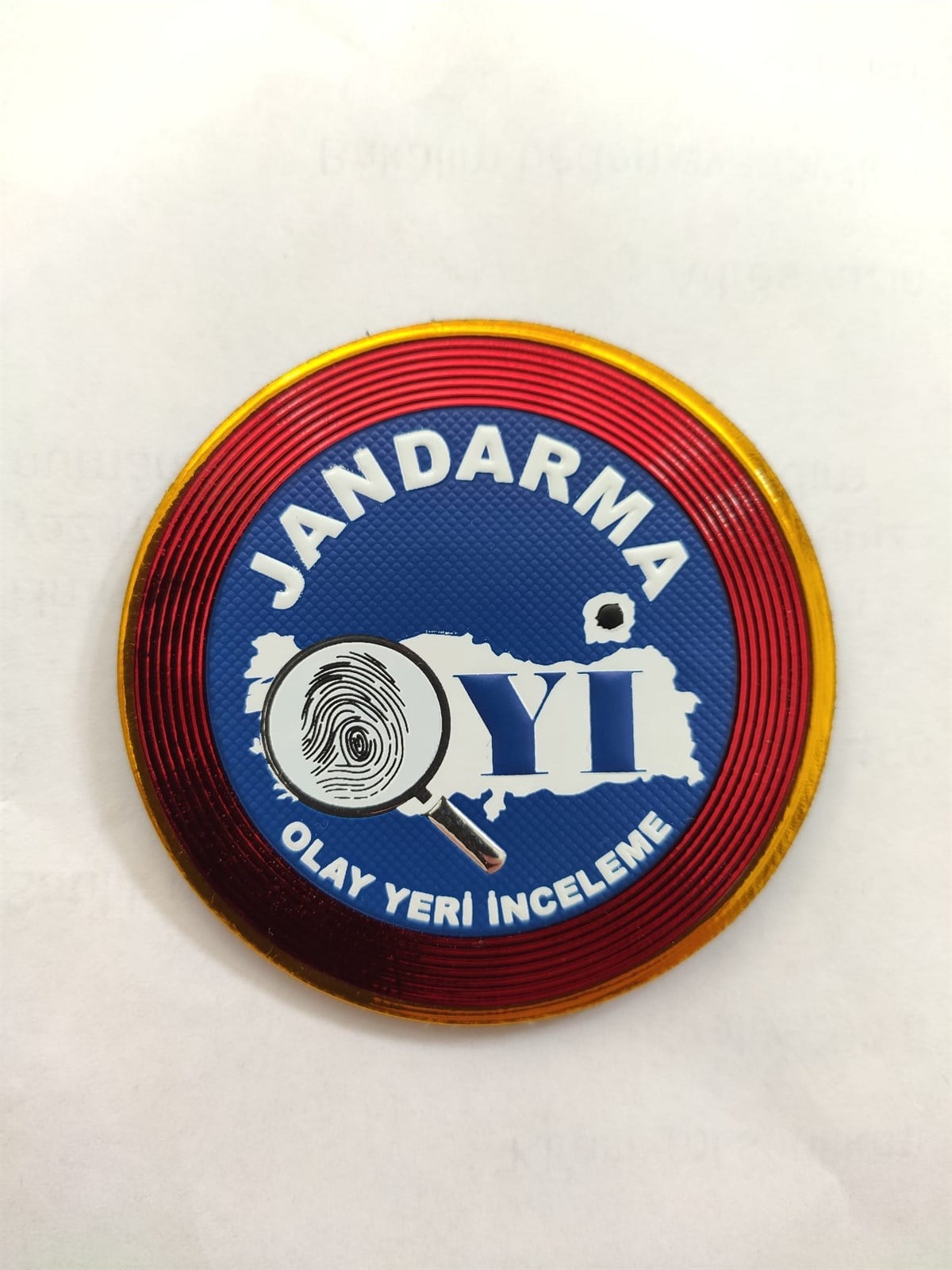Jandarma Olay Yeri İnceleme Logosu Tpu