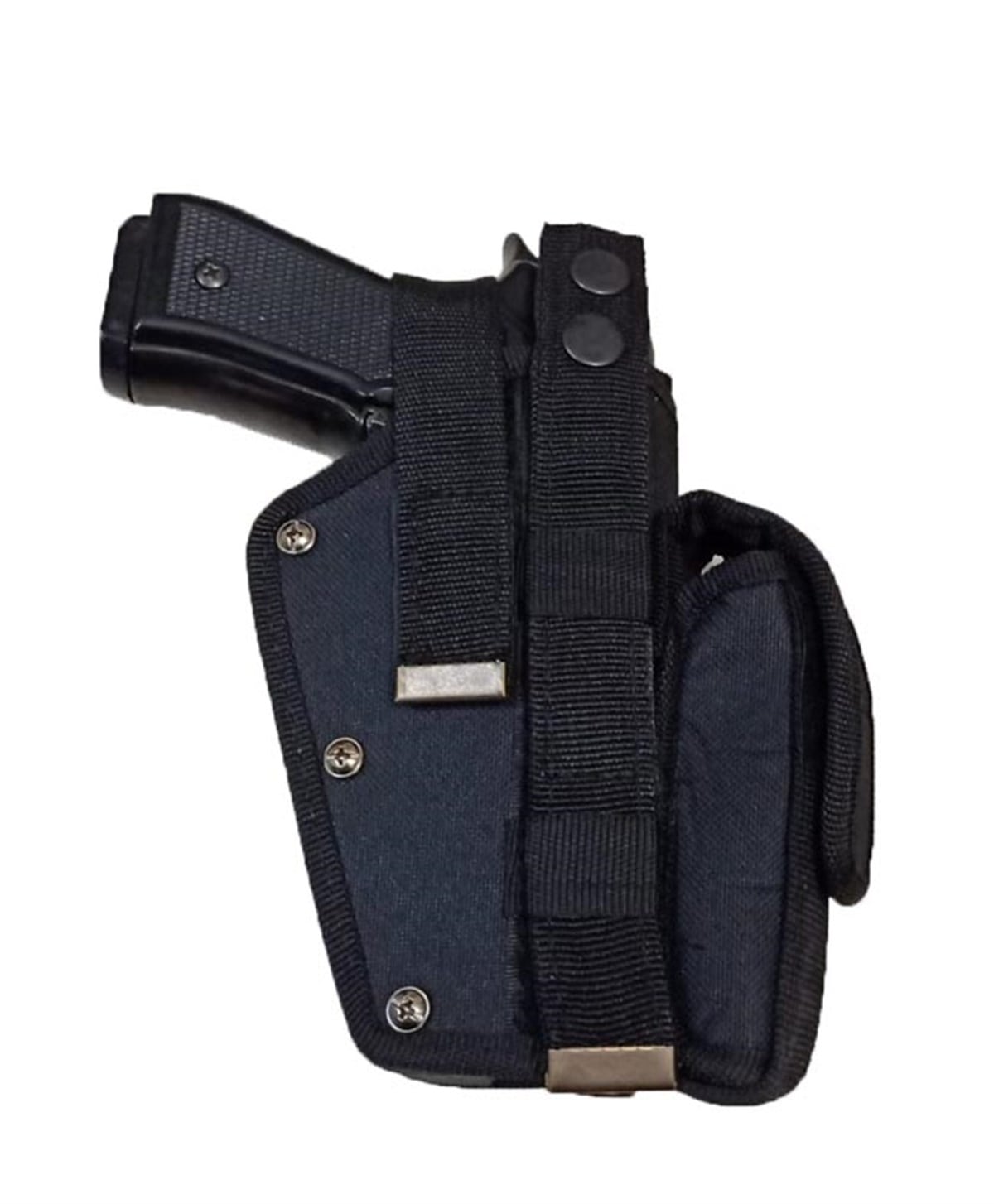 Siyah İmperteks Şarjörlü Silah Kılıfı