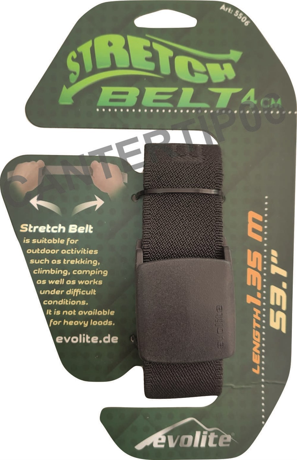 Taktik Kemer Lastikli Siyah